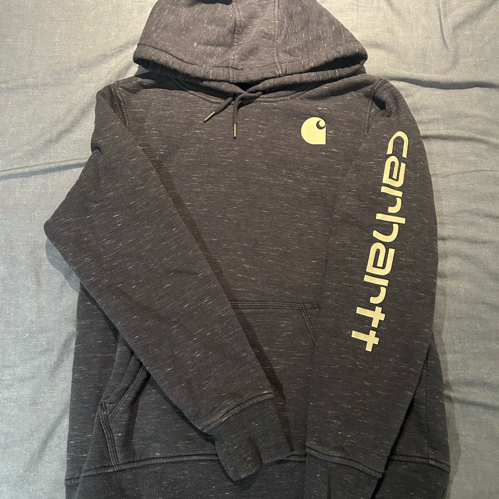 Carhartt Heather Navy Blue Hoodie